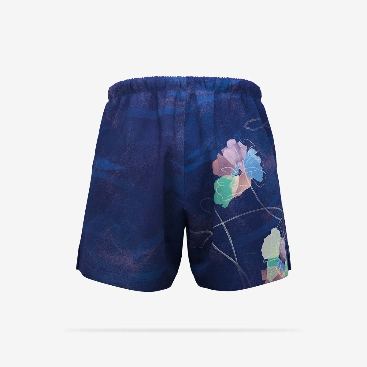 Butterfly Table Tennis - Haruneo Lady Shorts - Navy - Back